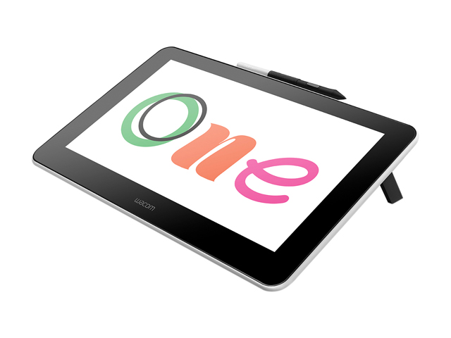 Wacom One Digital Drawing Tablet with Screen, 13.3 inch Graphics Display for Art and Animation Beginners (DTC133W0A)