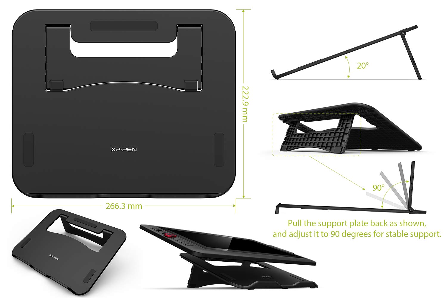 XP-PEN Artist 12 Pro 11.6 Inch Drawing Monitor Pen Display Full-Laminated Graphics Drawing Tablet with Tilt Function Battery-Free Stylus and 8 Shortcut Keys (8192 Levels Pen Pressure and 72% NTSC)
