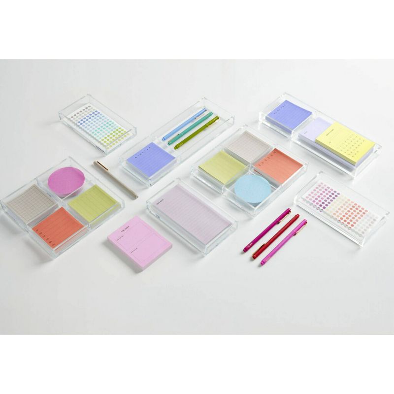 Post-it 3"x6" List Notepad - Light Blue