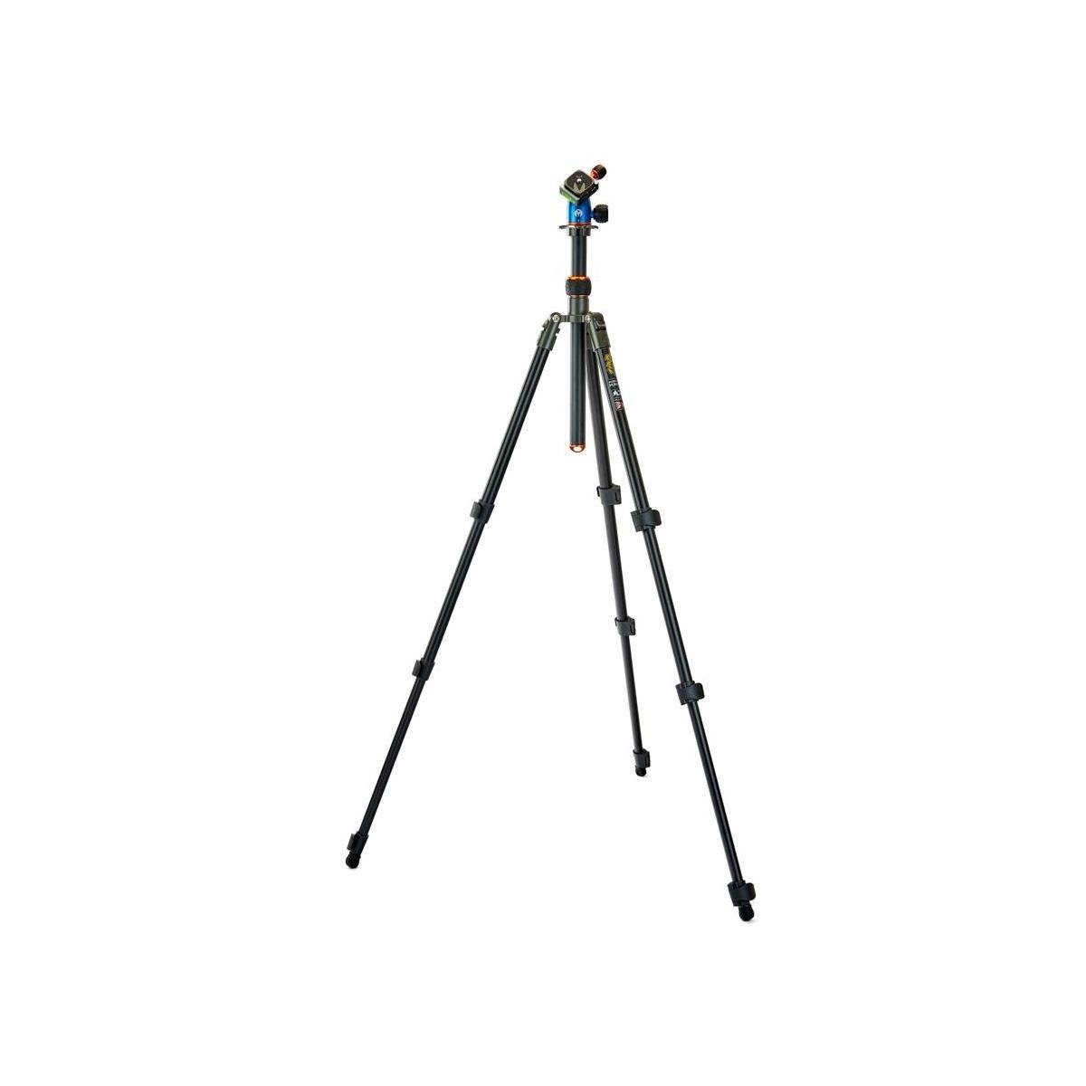 3 Legged Thing Punks Patti Magnesium Alloy Tripod, Blue AirHed Mini, Gray #PATTI