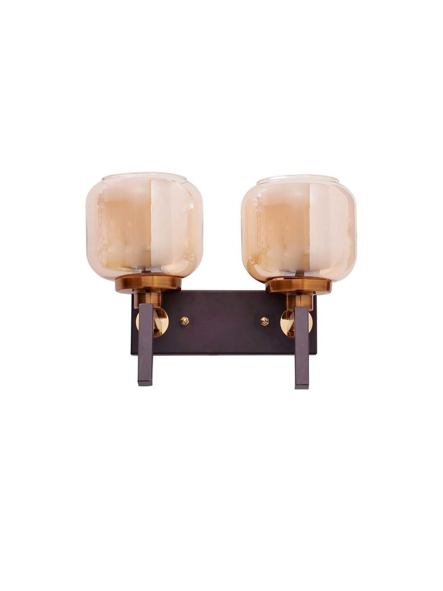 Fos Lighting 'Dish' Antique Gold & White Brass 5-In-1 Hanging Light