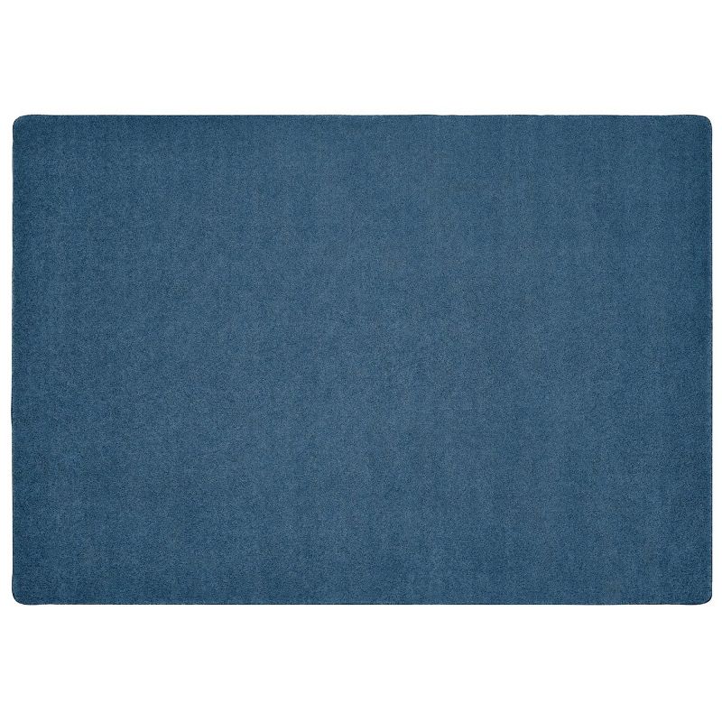 2'5"x3'8" Rectangle Tufted and Hooked Car Accent Rug Blue - IVI
