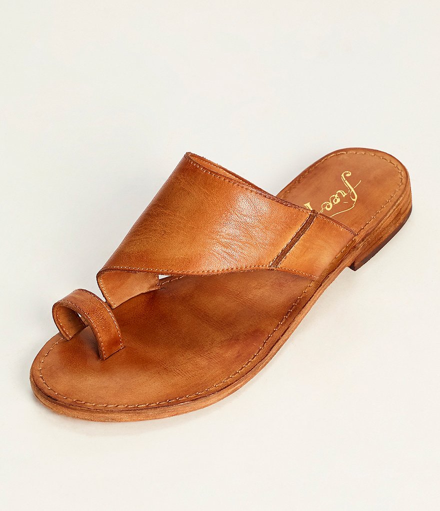 Free People Sant Antoni Leather Sandals