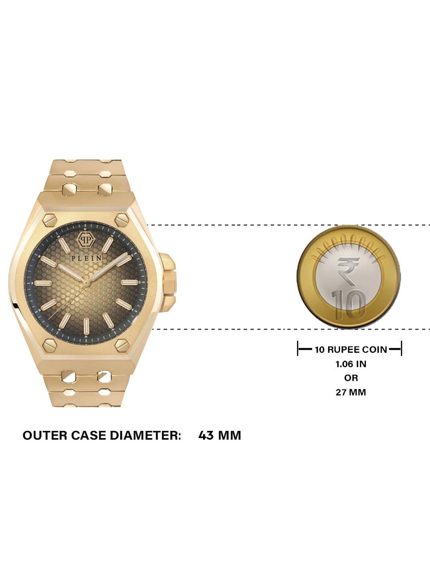 PHILIPP PLEIN PWPMA0324 Analog Watch for Men