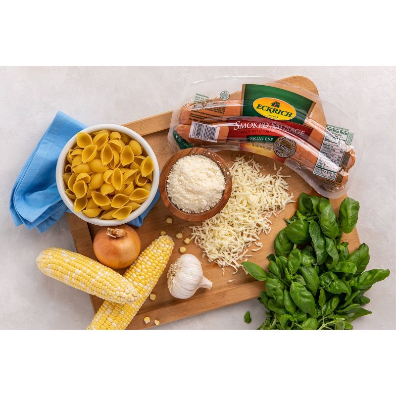 Eckrich Natural Casing Rope Smoked Sausage - 13oz