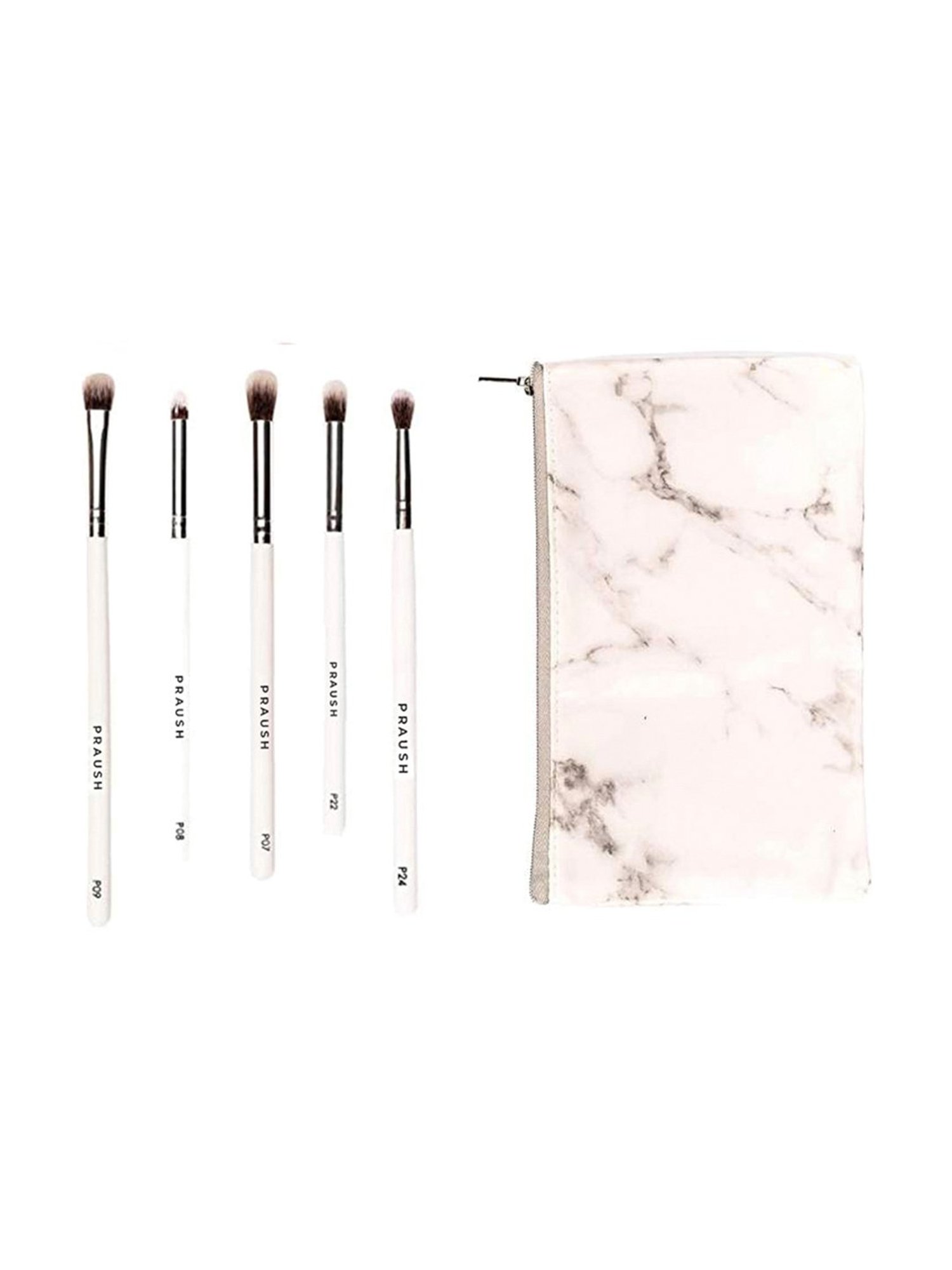 Praush Professional Eye Blending Brush Set -  5 Pcs