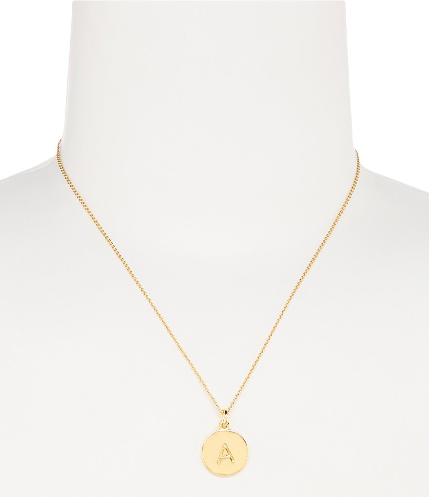 kate spade new york #double;One In A Million#double; Initial Necklace