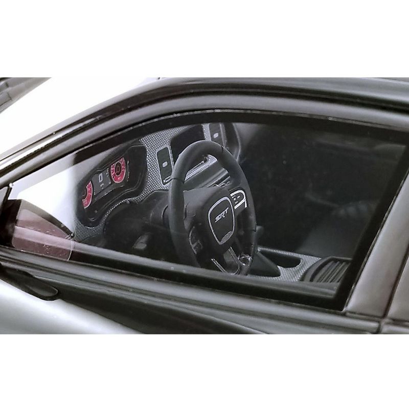 2019 Dodge Charger SRT Hellcat Pitch Black "USA Exclusive" Series 1/18 Model Car by GT Spirit for ACME