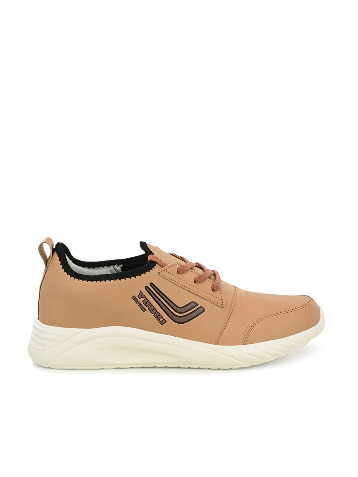 Yuuki Men's Camel Running Shoes