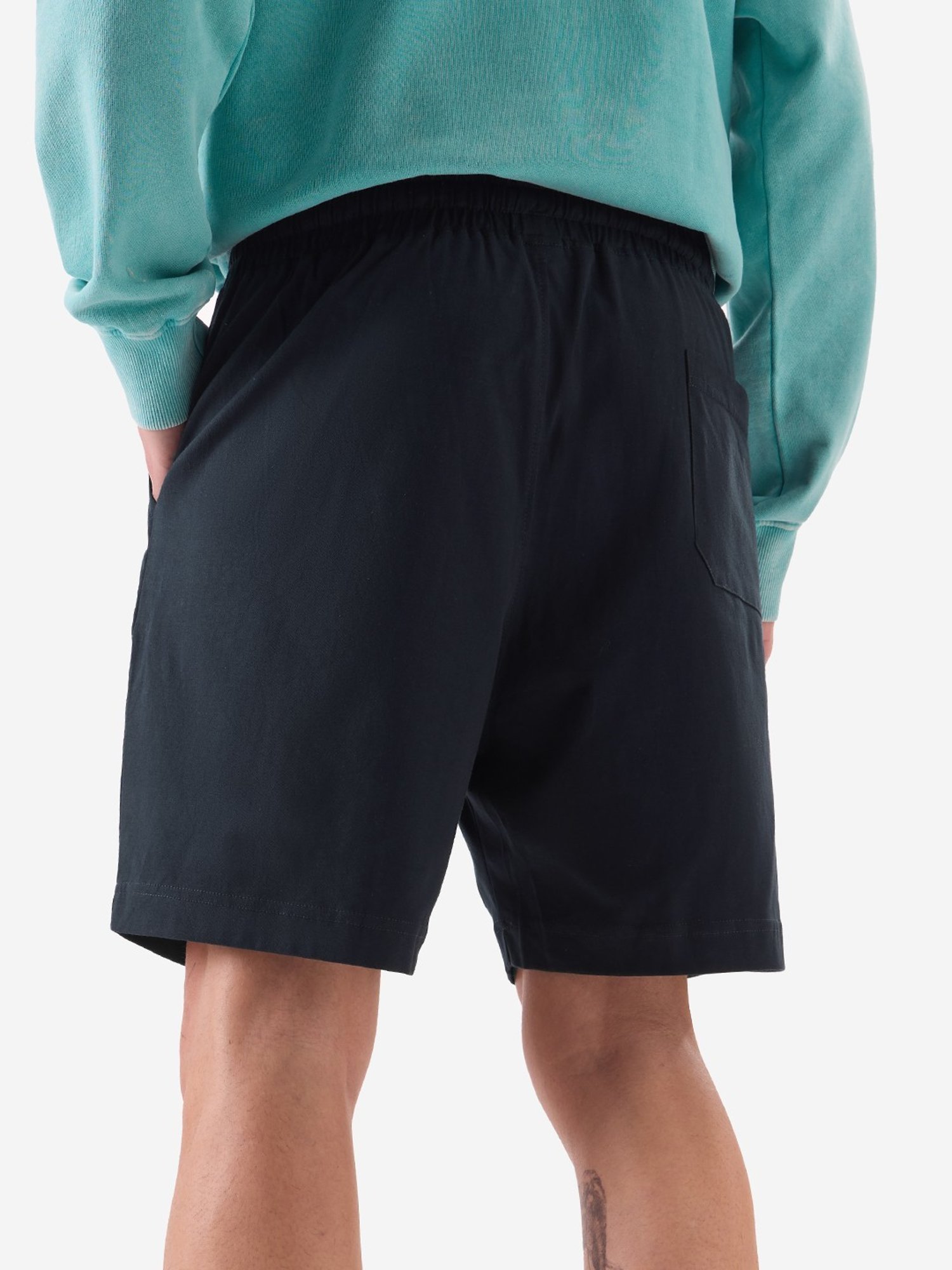 The Souled Store Blue Cotton Regular Fit Shorts