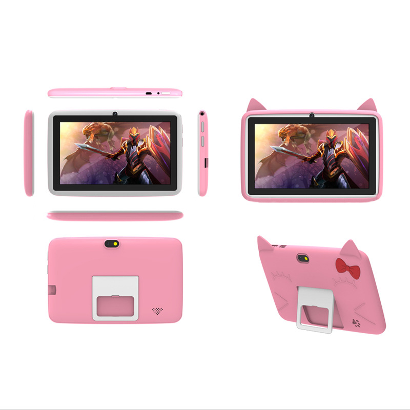 Mini Tablet 7 Inch Colorful Mini Baby 1.06GHz 7 Inch 9 hours Tablet Pink TABLET-CX-719-P