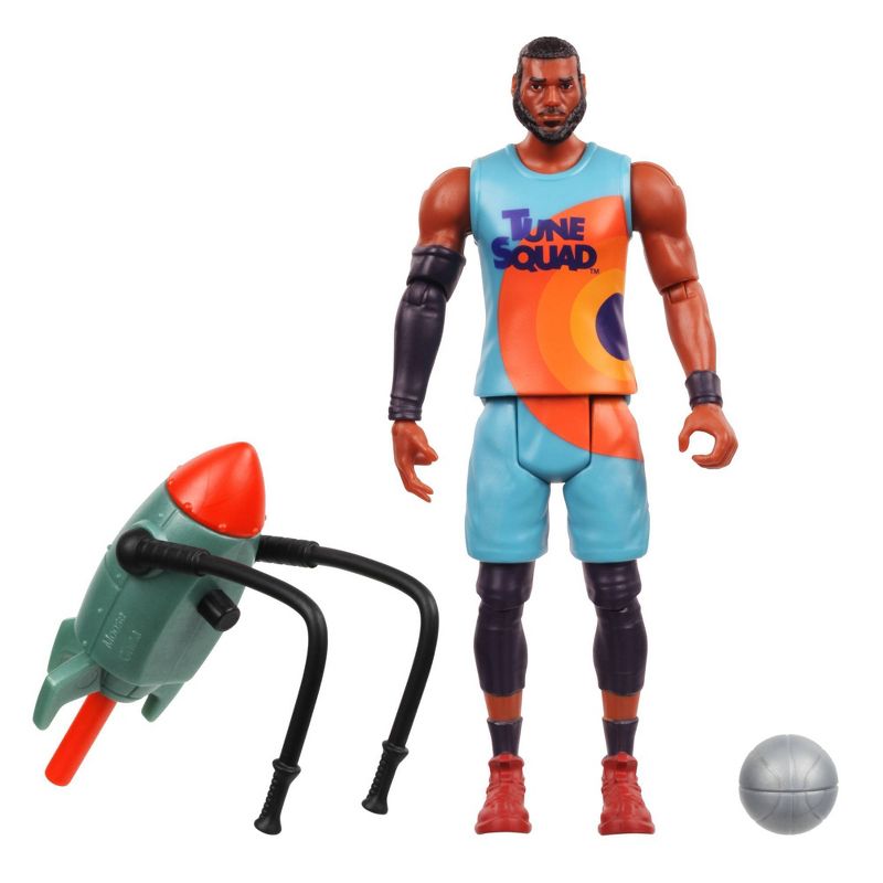 Space Jam: A New Legacy - 5" LeBron James Baller Action Figure with ACME Rocket Pack 4000