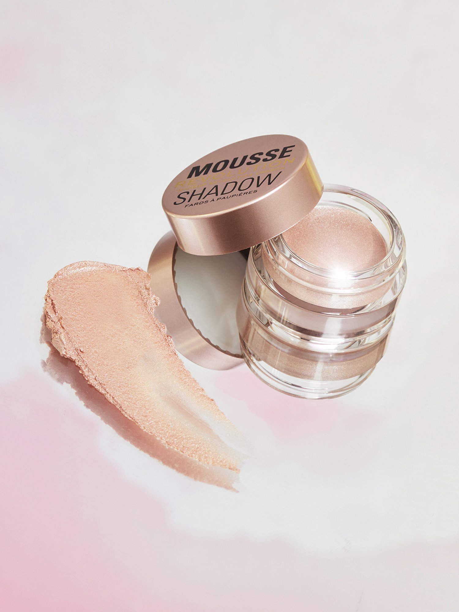 Makeup Revolution Mousse Shadow Rose Gold - 4 gm