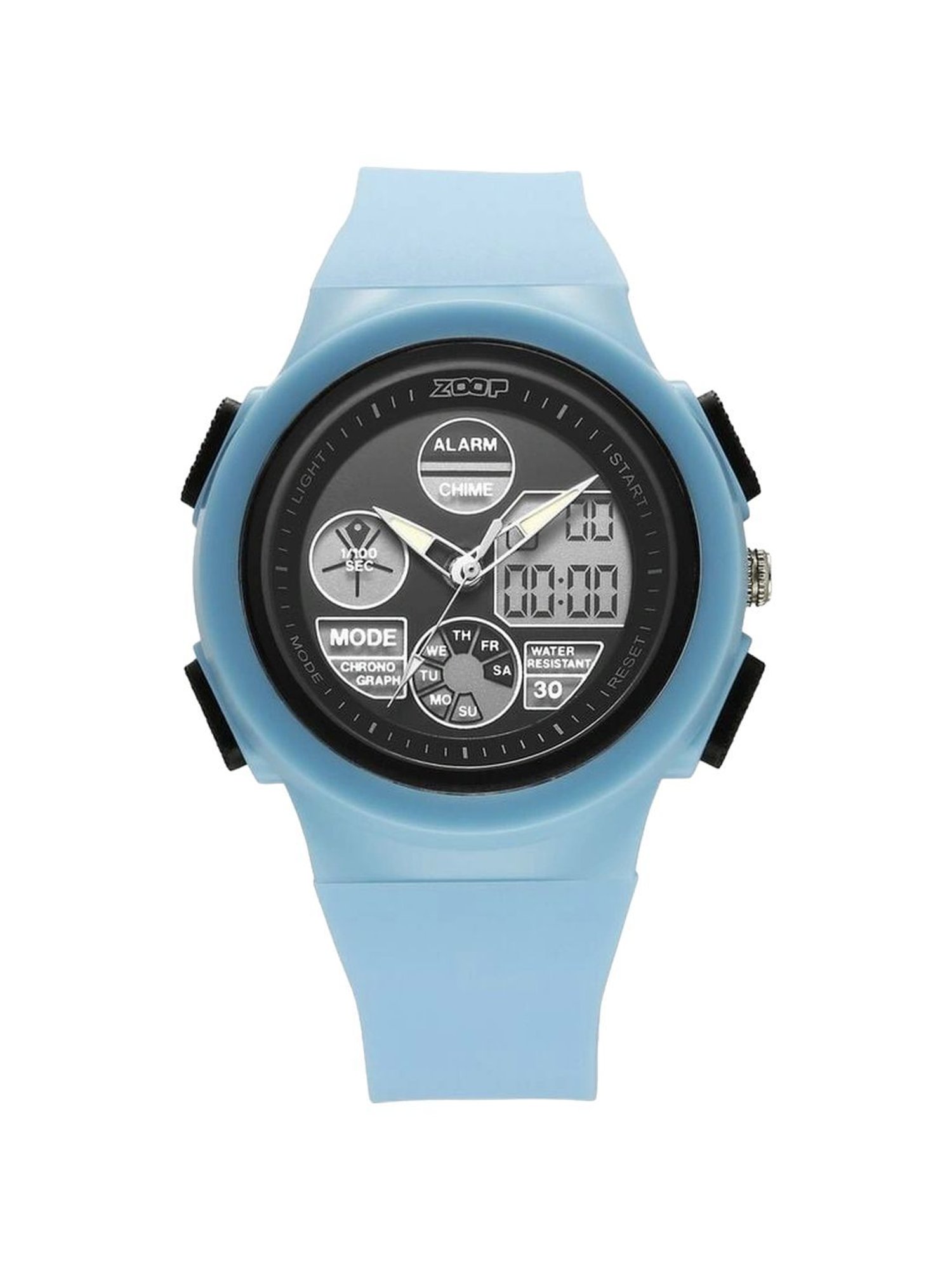 Zoop 16040PP03W Kids Analog-Digital Watch
