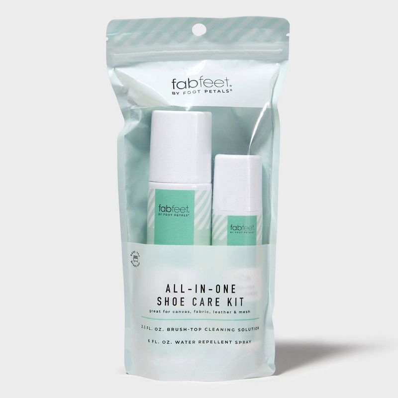 Women's Fab Feet by Foot Petals Footwear Care Kits Shoe Care Kit White