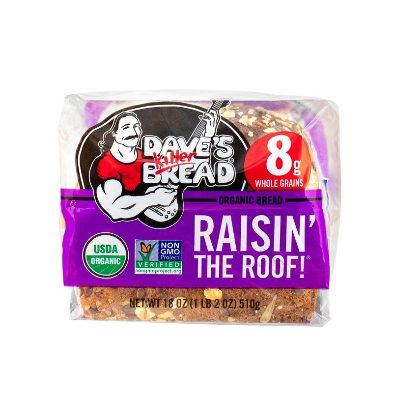 Dave's Killer Bread Organic Raisin' the Roof - 18oz