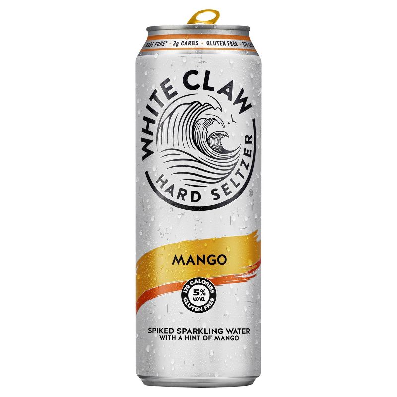 White Claw Mango Hard Seltzer - 19.2 fl oz Can