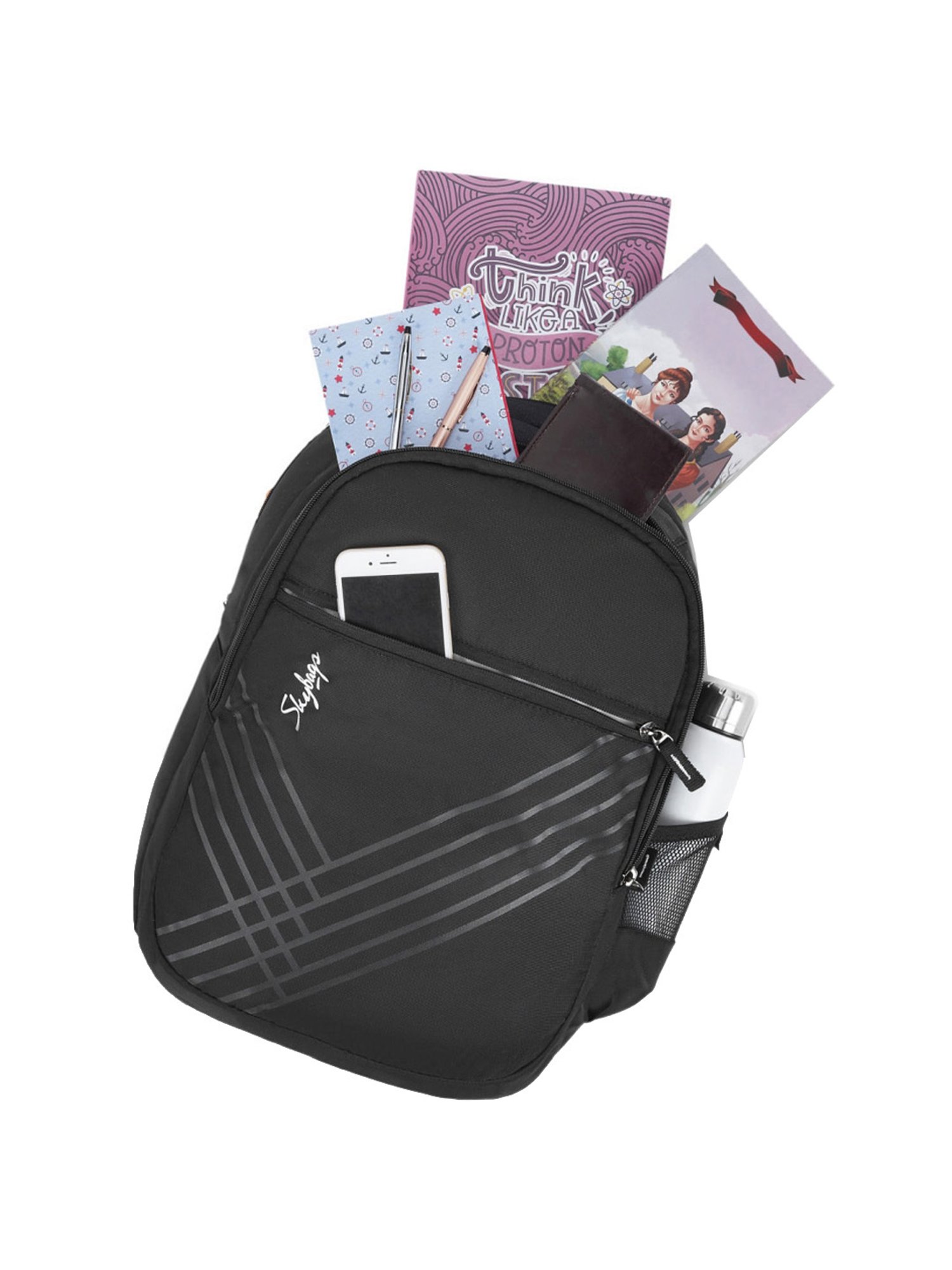 Skybags 31 Lrts Black Medium Laptop Backpack