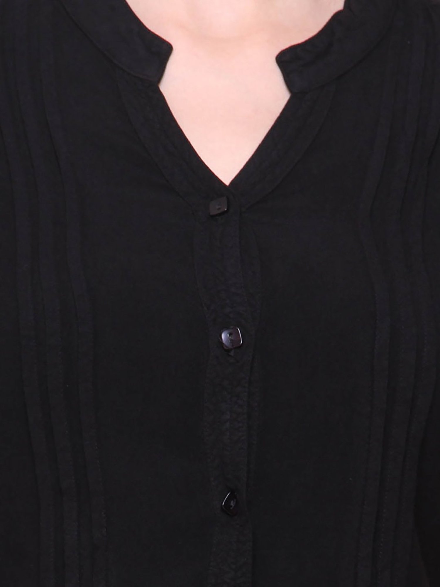 Identiti Black Regular Fit Shirt