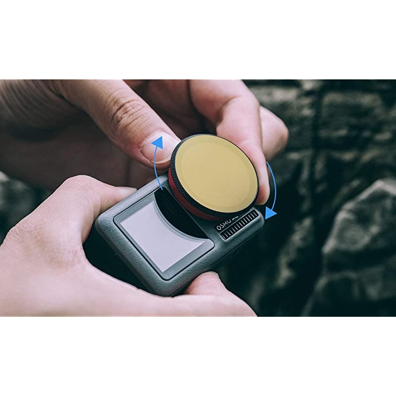 PGYTECH OSMO Action CPL Filter Professional with  USB Reader