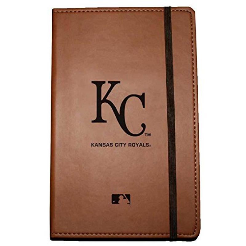 C.R. Gibson Large Leather Bound Journal, Kansas City Royals (M836051TG)