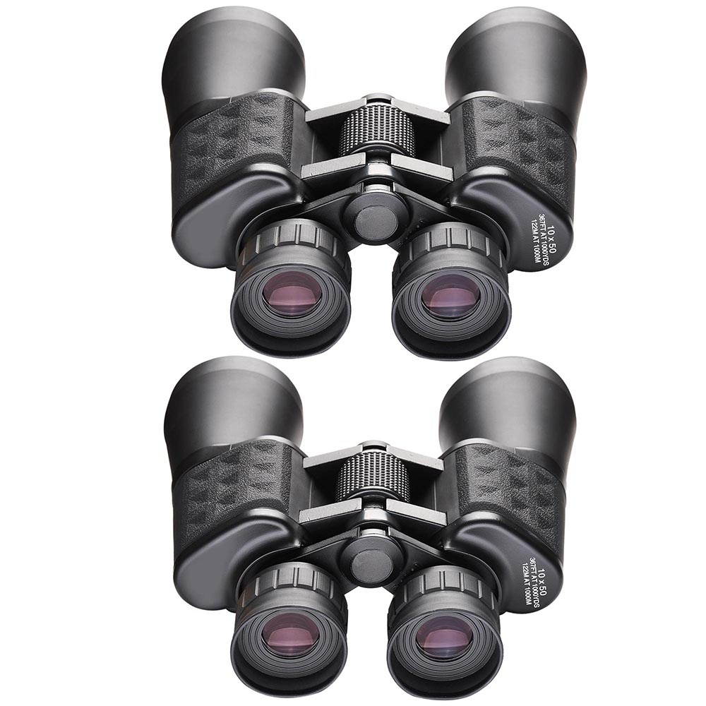Wide Angle10x50mm Zoom Binoculars Telescope Waterproof Travel Outdoor with Bag