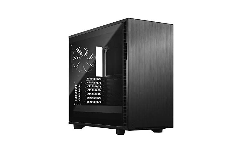 Fractal Design Focus G Computer Case with Side Window - Mid-tower - Black - 5 x Bay - 2 x 4.72" x Fan(s) Installed