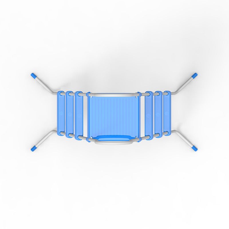 JLeisure 48 Inch 3 Step with Platform A Frame Deck Heavy Duty Metal Steel Frame Outdoor Backyard Above Ground Swimming Pool Ladder (2 Pack)