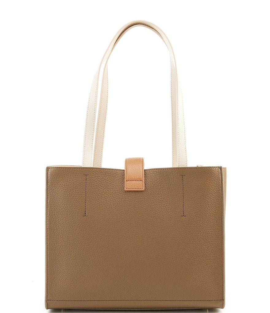 Furla Sofia Colorblock Leather Medium Tote Bag