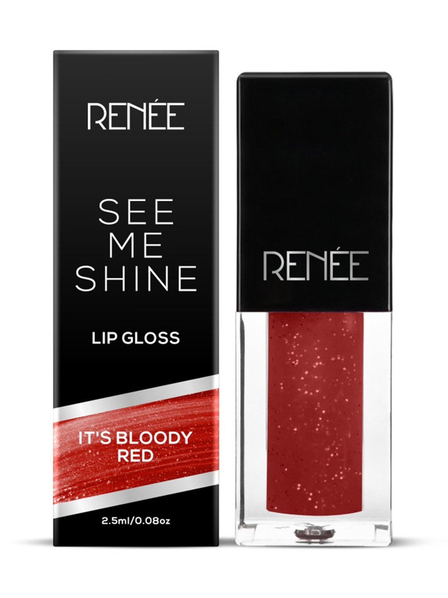 Renee See Me Shine Lip Gloss It's Bloody Red - 2.5 ml