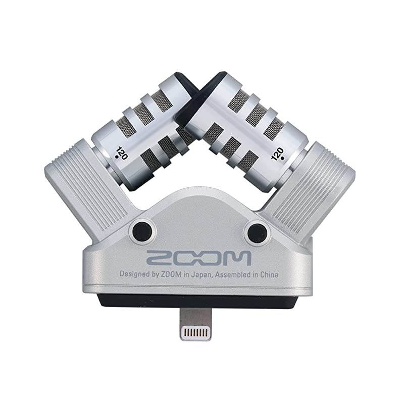 iQ6 Stereo XY Microphone for iPhoneiPad for Recording Audio for Music Interviews and More