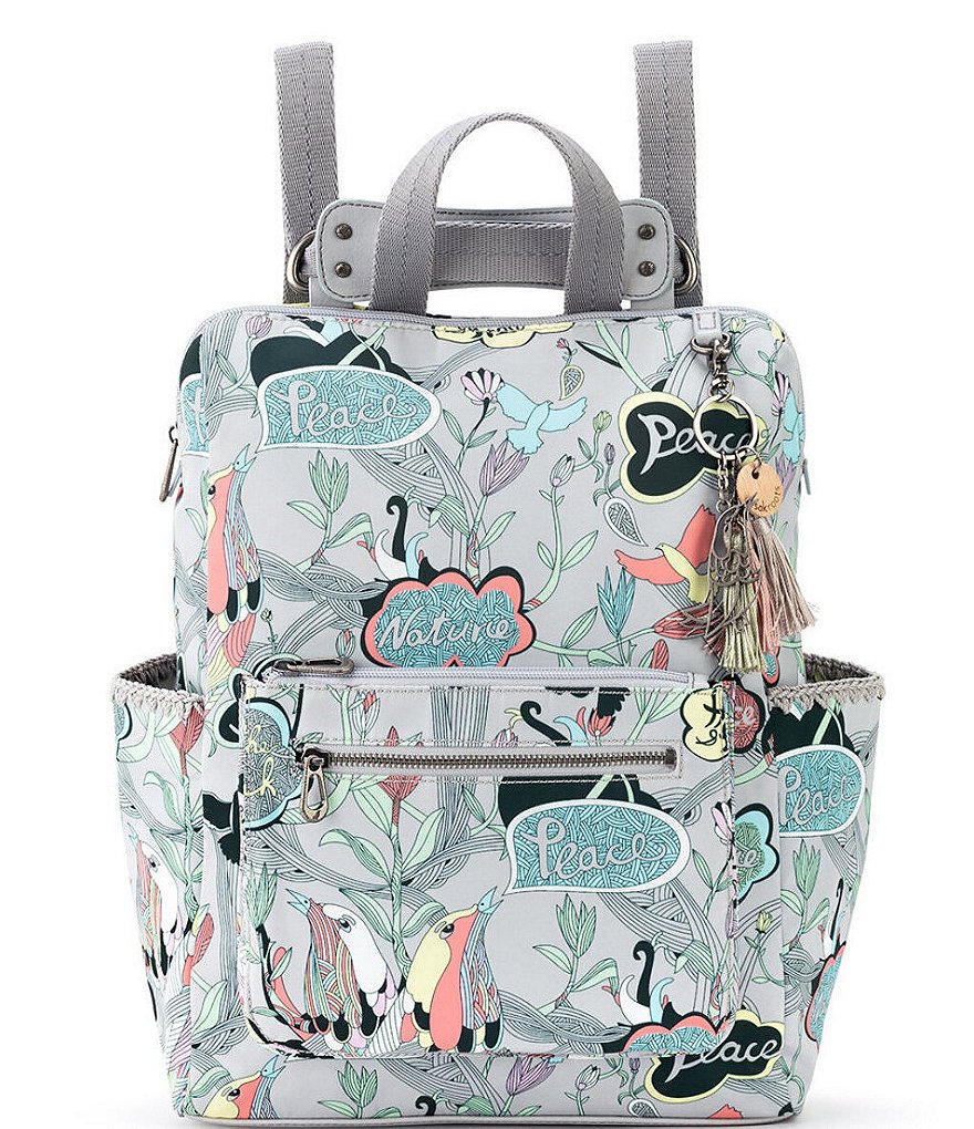 Sakroots Eco-Twill Loyola Convertible Backpack