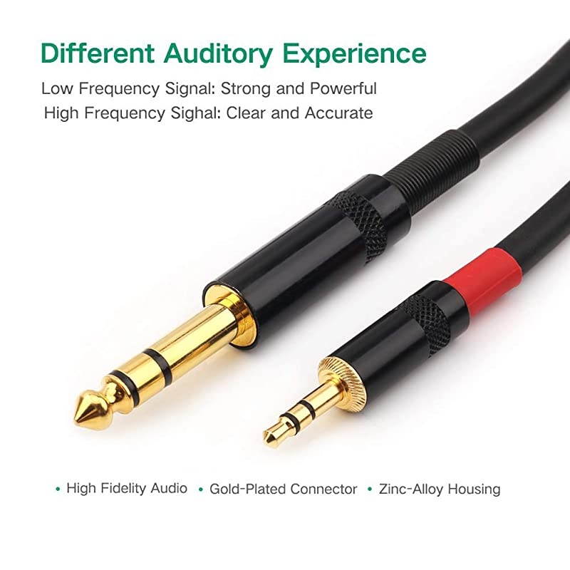 AU111 6 Feet Premium Audio Extension Cable Nylon Braided 35mm TRRS 4 Poles Jack Male to Female