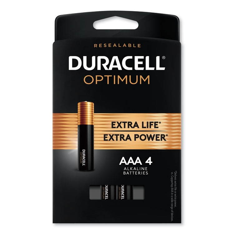 Duracell Optimum AAA Batteries, Pack of 12