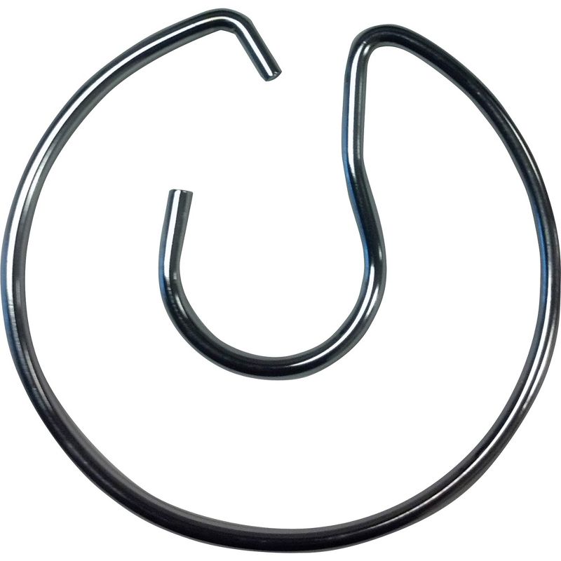 CARSON-DELLOSA Pocket Chart Rings Set 4" D Silver 158015