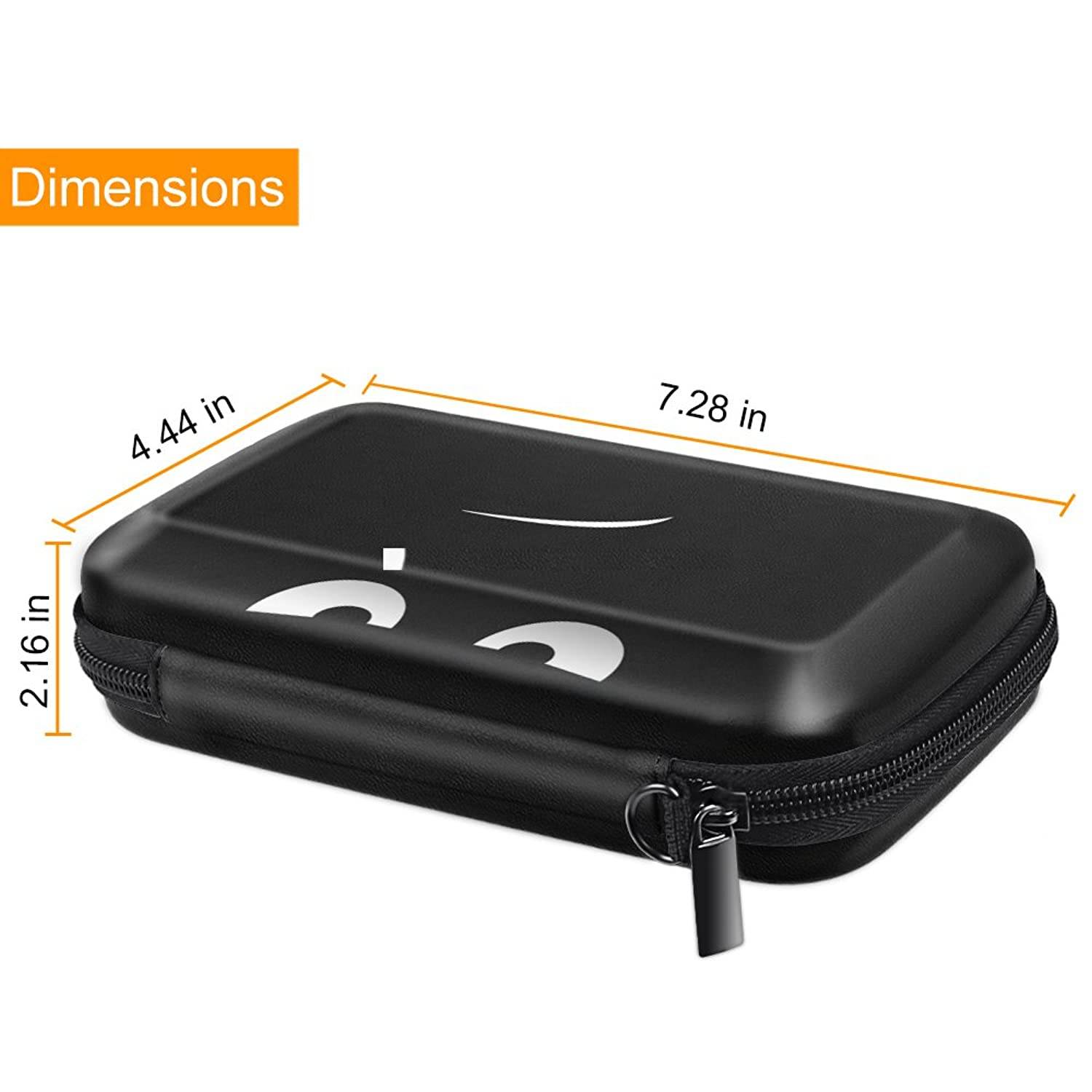 Fintie Carry Case for Nintendo 2DS XL/New 3DS XL LL, Protective Hard Shell Portable Travel Cover Pouch for New 3DS XL LL/New 2DS XL Console with Slots for Games & Inner Pocket (Dont Touch)