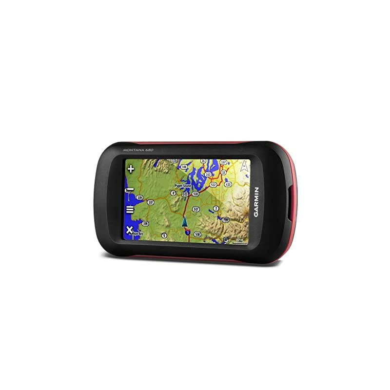 Montana 680, Touchscreen Hiking Handheld, GPS/GLONASS with 8 Megapixel Camera