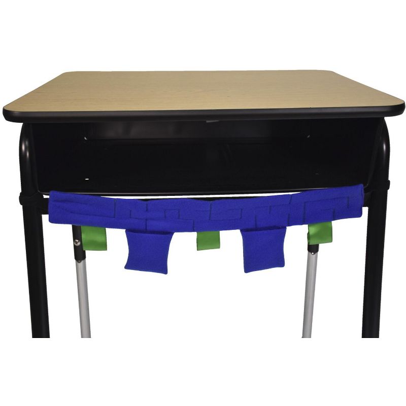 Abilitations Desk Maze Fidget, Blue