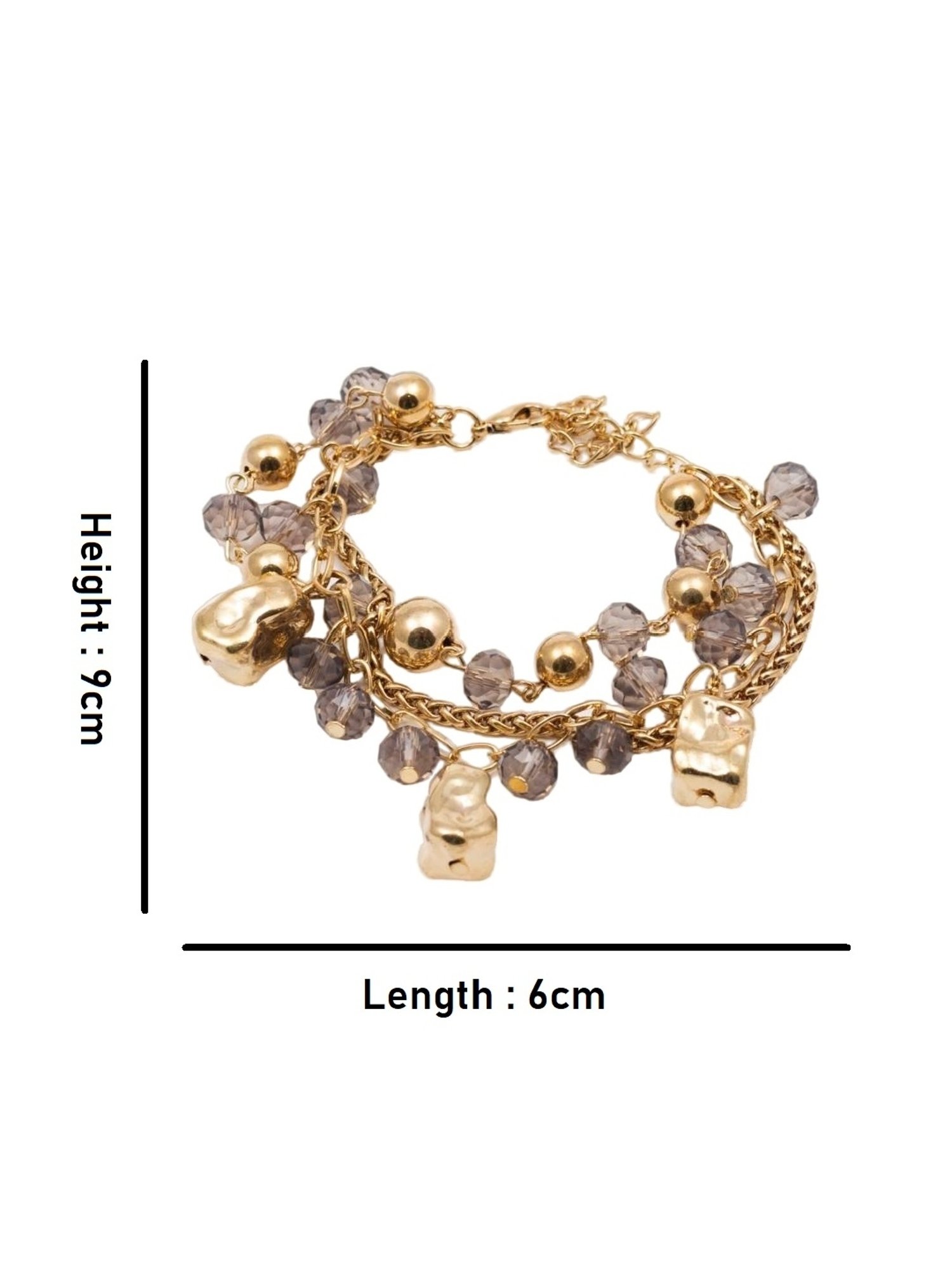 Ted Baker Crystal Sweetheart Adjustable Bracelet for Women