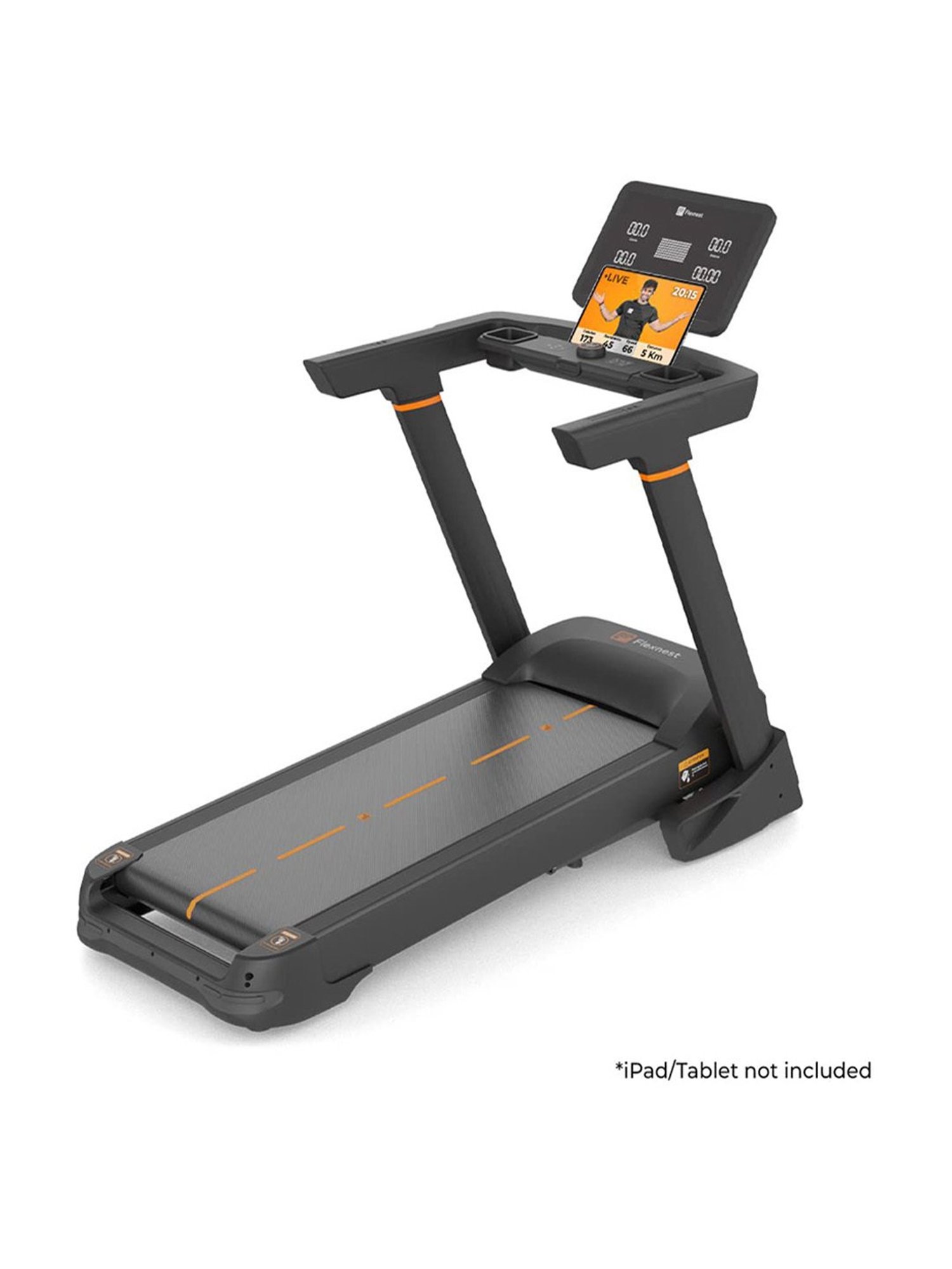 Flexnest Flextread Plus Treadmill with Incline Mode, Wireless Bluetooth Speaker