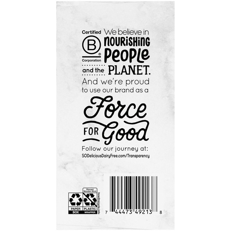 So Delicious Dairy Free Almond Milk - Mocha Almond Fudge Frozen Dessert Bar - 9.2oz