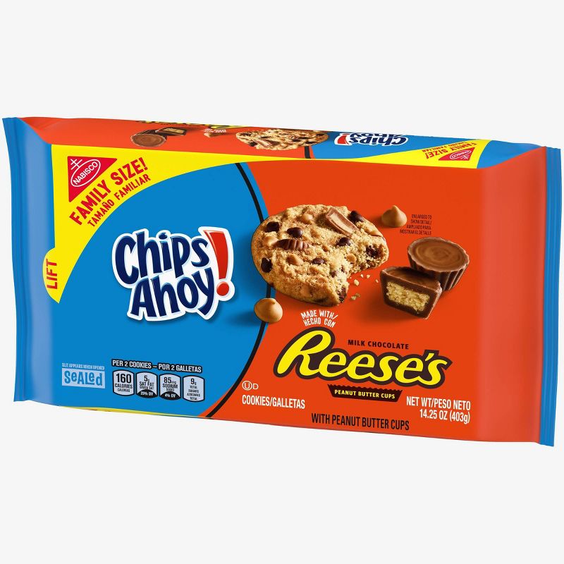 Chips Ahoy! Reese's Peanut Butter Cup Family Size - 14.25oz