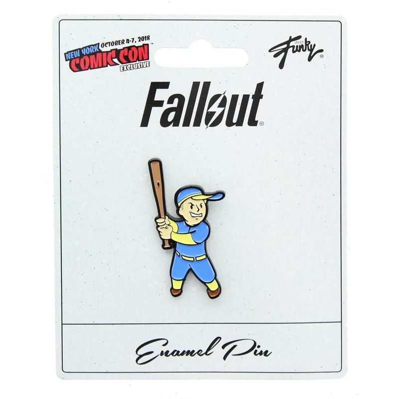 Just Funky Fallout Collectibles | Vault Boy Big Leagues Perk Collector&rsquo;s Edition Enamel Pin