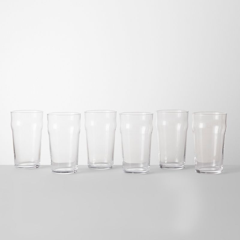 19.3oz Pint Glasses Set of 6 - Made By Design™