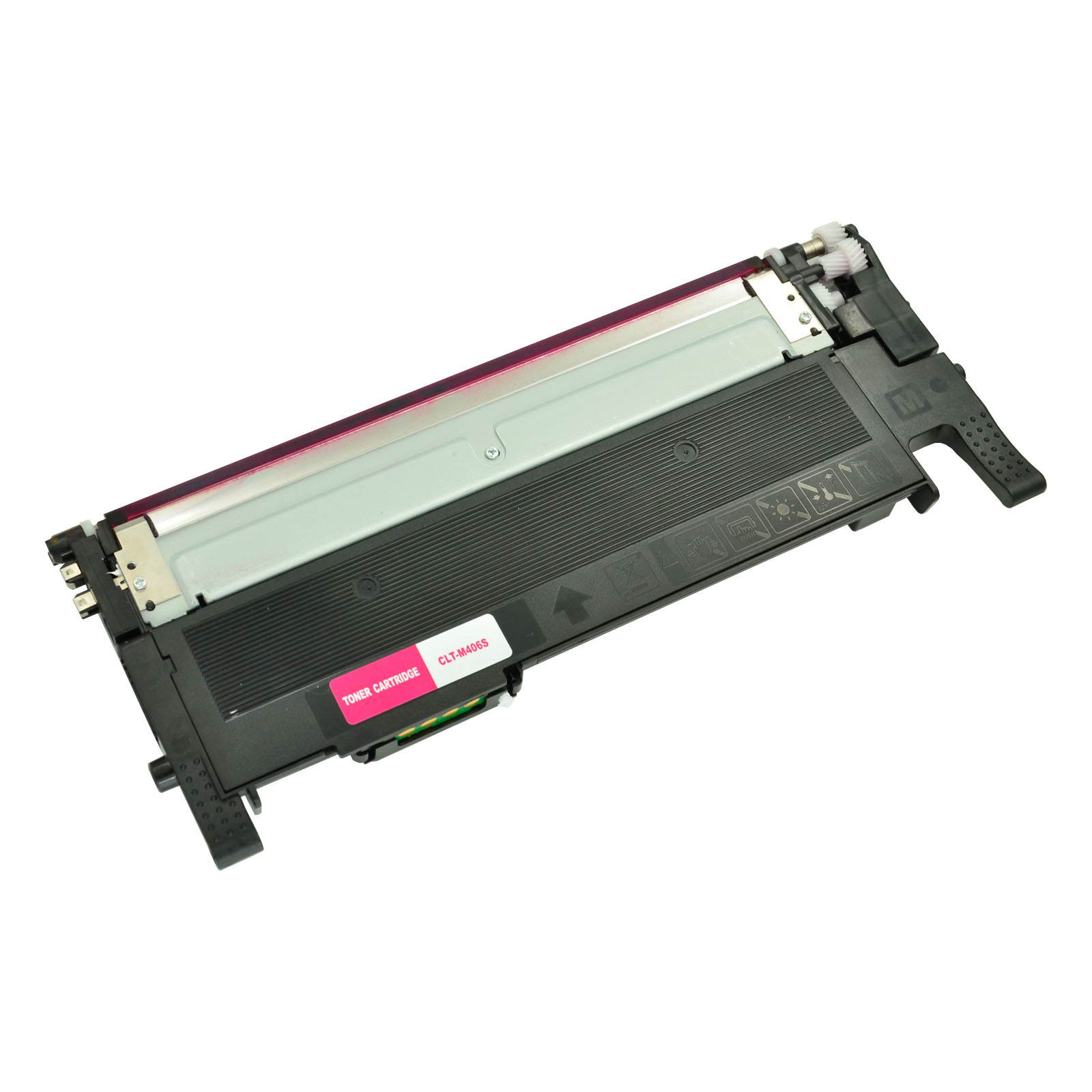 GREENCYCLE 2 Pack Compatible CLT-406S CLT-M406S Magenta Toner Cartridge for Samsung CLP-360 CLP-365 CLX-3300 CLX-3305 SL-C460FW SL-C410W Xpress C460W C410FW Printer