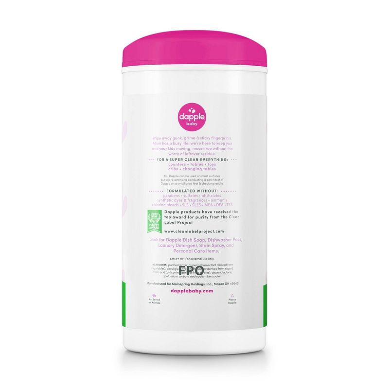 Dapple All Purpose Lavender Baby Wipes - 75ct