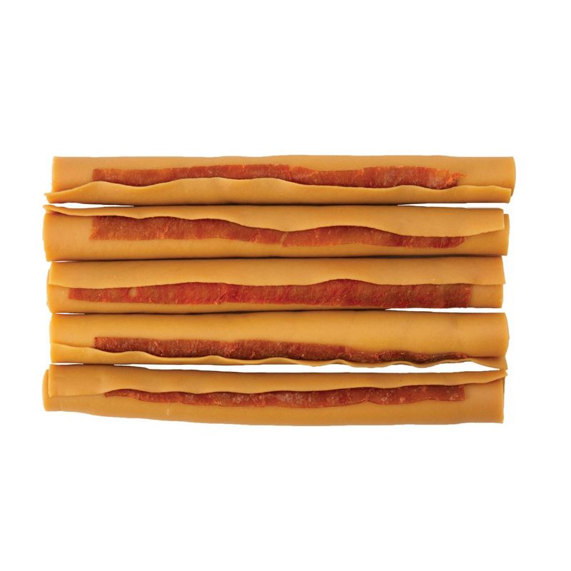 DreamBone Rawhide Free  Dog Chews Bacon & Cheese Flavored Sticks Dog Treats - 15ct
