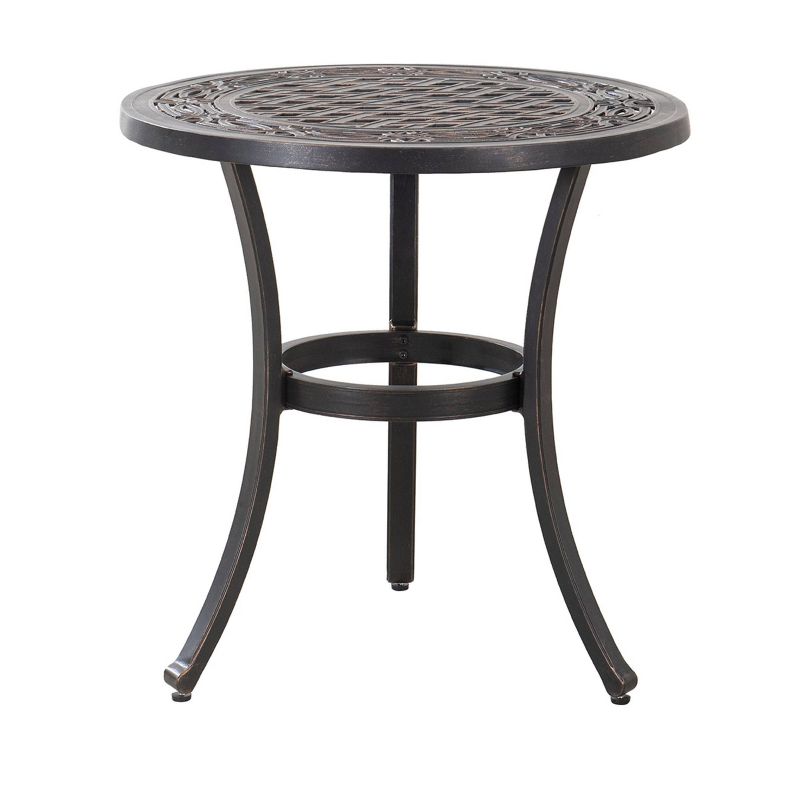 Cahill Bar Harbor Aluminum Accent Table - Sunjoy