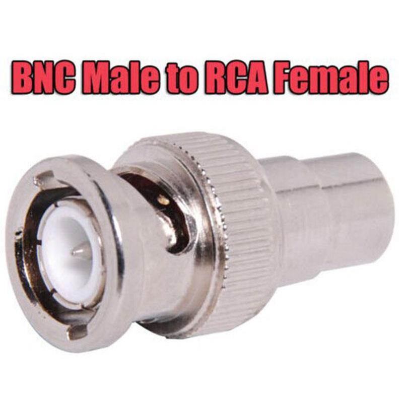 Q9 BNC Male to RCA AV Female M/F Adapter Converter for DVR CCTV Security Camera System