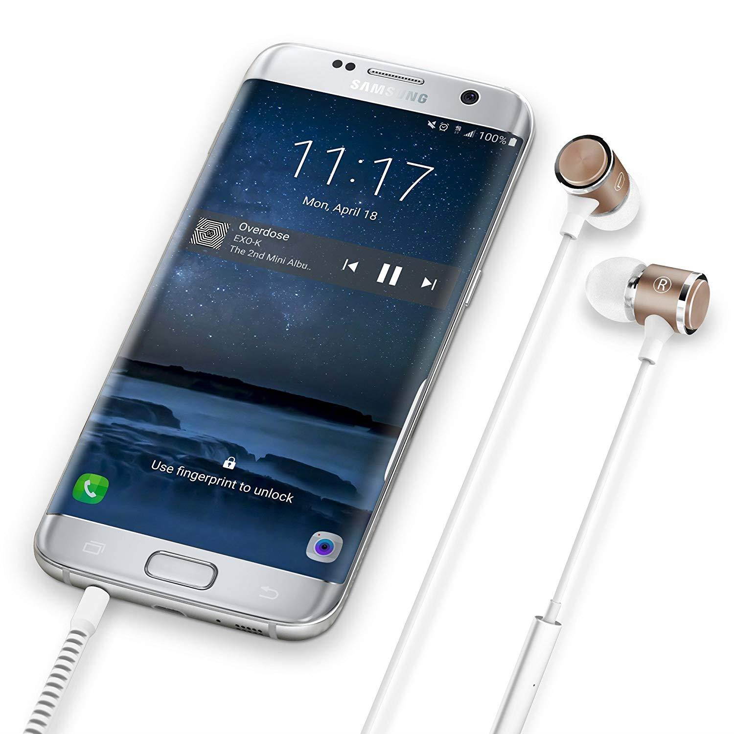 ILUV METALFSGD Metal Forge in-Ear Earbuds with Microphone (Gold)